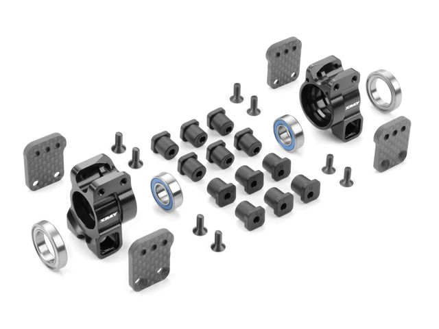 XRAY XB8 ALU Radführungsblöcke hinten - EINSTELLBA