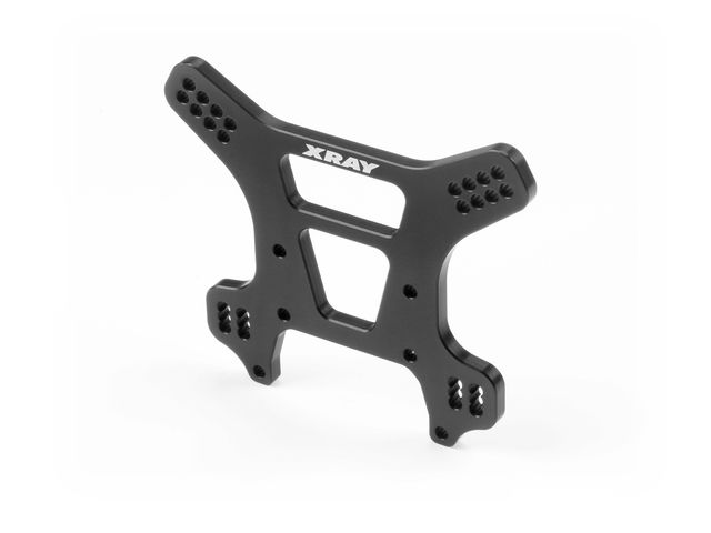 XB8 ALU Stossdämpferbrücke hinten 4MM - SEMI-SPLIT