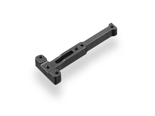 Kunststoff Strebe zu Chassis vorne - GRAPHITE