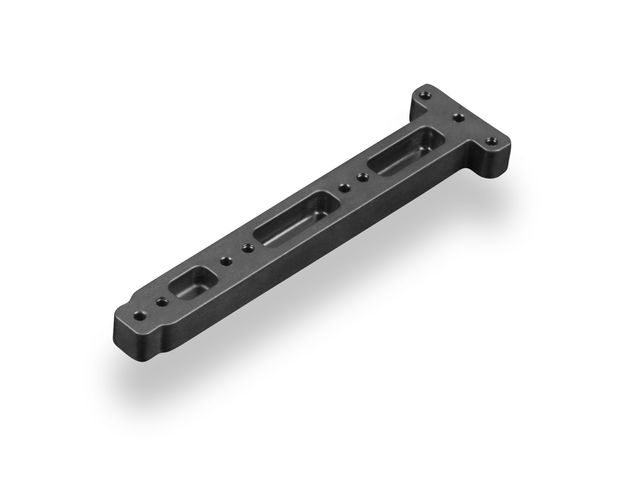 Kunststoff Strebe zu Chassis hinten - GRAPHITE