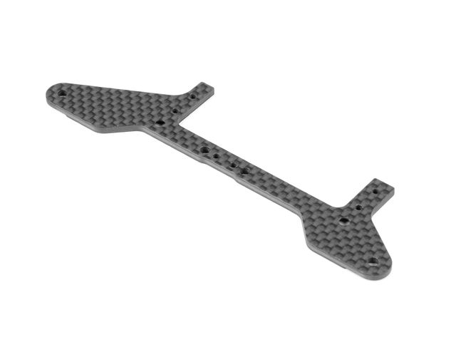 X1'25 untere Platte Hinterachse CARBON für CHASSIS
