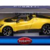 BURAGO Bugatti Mistral 1/18 gelb – Bild 4