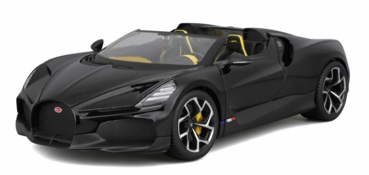 BURAGO Bugatti Mistral 1/18 schwarz