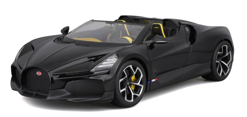 BURAGO Bugatti Mistral 1/18 schwarz