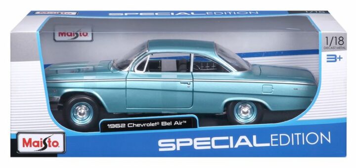 Chevrolet Bel Air 1962 blau – Bild 4