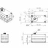 MKS Servo HBL575SL (0.07s/60°, 16.8kg.cm) – Bild 2