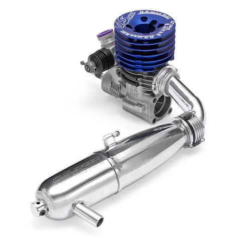 O.S. MAX-R21 V.2 On Road 3.5CCM Motor Combo Set