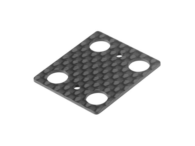 CARBON Platte zur Senkung Rollcenter um -1MM