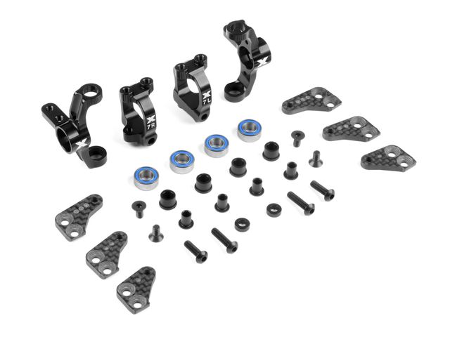 ALU Achsschenkel & 7° C-HUBS - LIGHTWEIGHT - SET