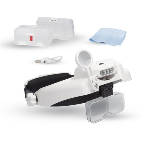 LED Headband Magnifier / Magnification & Loupe