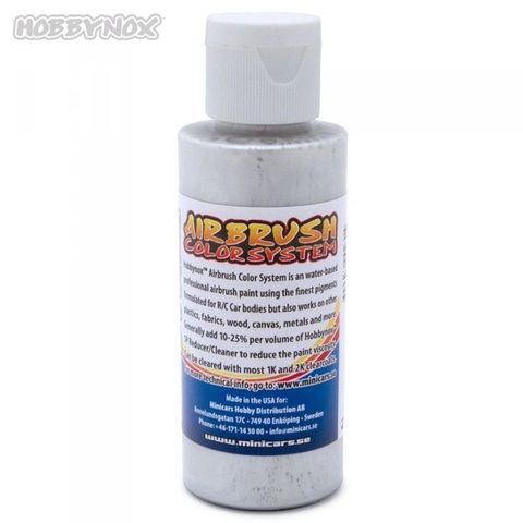 Hobbynox AIRBRUSH Farbe PEARL Weiss 60ML