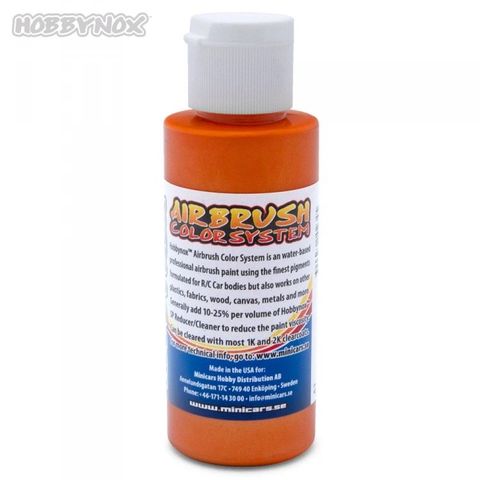 Hobbynox AIRBRUSH Farbe PEARL Orange 60ML