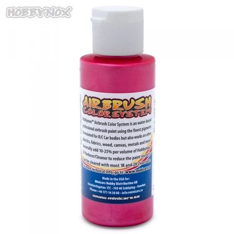 Hobbynox AIRBRUSH Farbe PEARL Rot 60ML