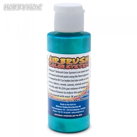 Hobbynox AIRBRUSH Farbe Irisierendes Türkis 60ml