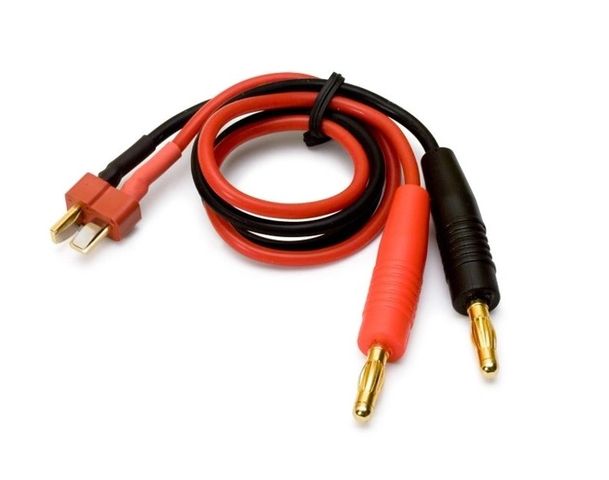 Ladekabel T-Stecker mit 4mm Bananensteckern