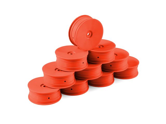 HUDY 1/10 OFF-ROAD Felgen - 2WD – FRONT – ORANGE (