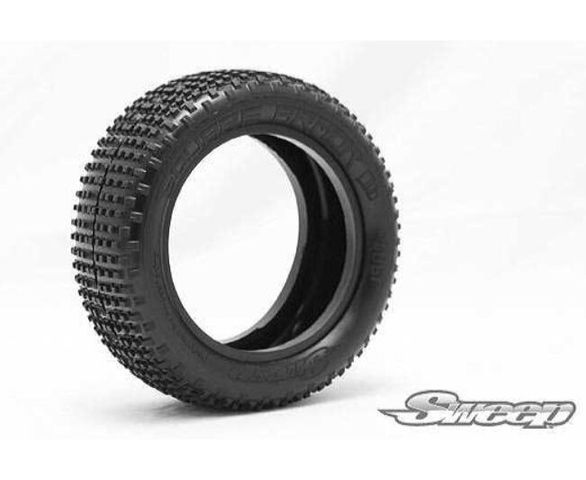 Sweep Square Armor Reifenvorne 4WD silver M-Comp.