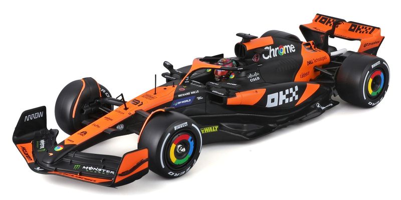 BURAGO McLaren F1 MCL38 1/24 Kit Piastri 2024