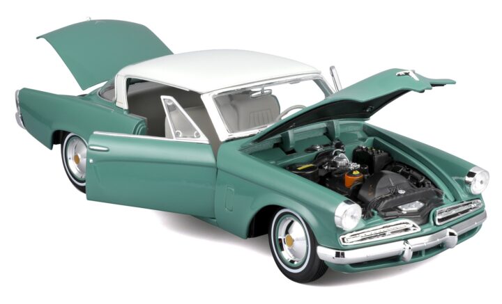 Maisto Studebaker Starline 1953 1/18 grün – Bild 2