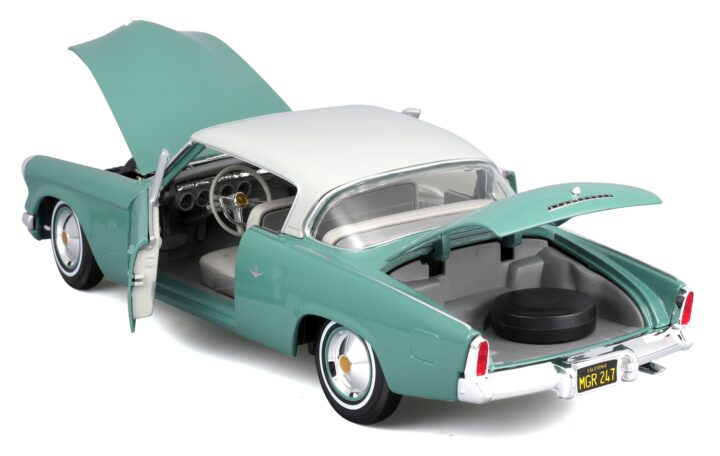 Maisto Studebaker Starline 1953 1/18 grün – Bild 3