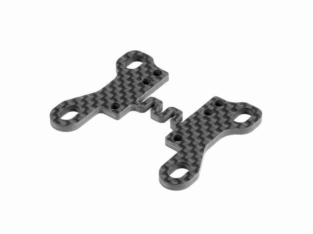 X4F CARBON Achsbock hinten oben - VERSTÄRKT