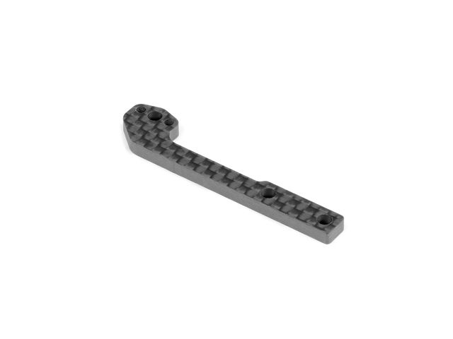 X4F CARBON Akkuhalter - FRONT - KURZ