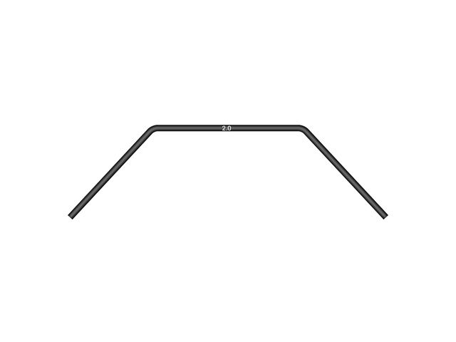 RX8'26/RX8E'26 Stabilisator vorne 2.0 MM - KURZ