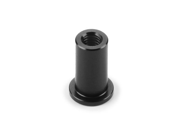 RX8'26 ALU Stütze für Radioplatte - SCHWARZ