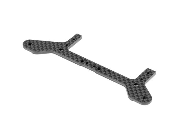 X10 untere Platte Hinterachse CARBON für CHASSIS -