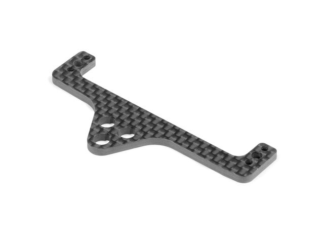X10 Obere Platte zu Hinterachse - CARBON