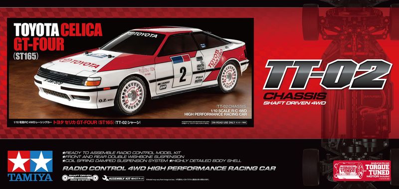 Toyota Celica GT-Four (ST165) (TT-02)