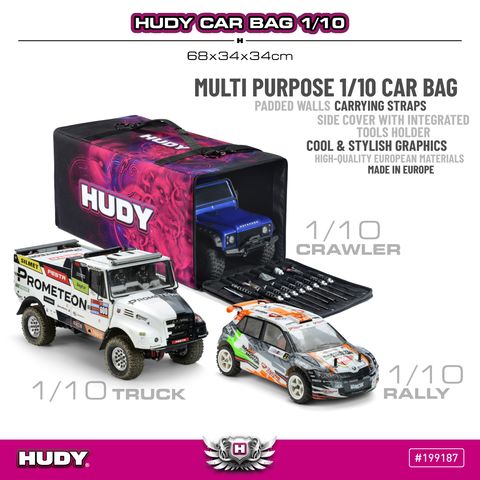 HUDY Auto Tasche - 1/10 CRAWLER HUDY 199187 – Bild 3