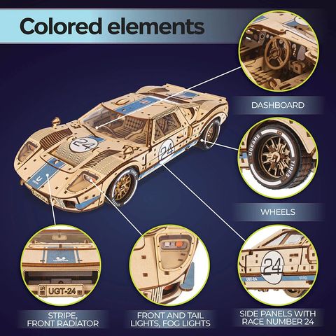 UGEARS UGT-24 Langstrecken-Rennwagen UGEARS UGT-24 Langstrecken-Rennwagen
