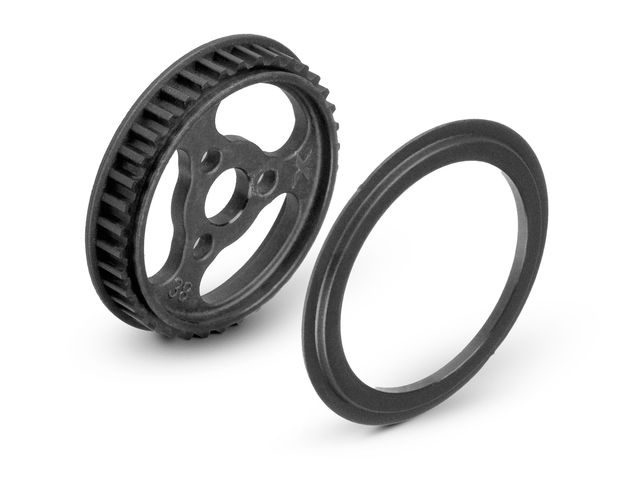 X4'26 Zahnriemenrad 38Z zu Starrachse