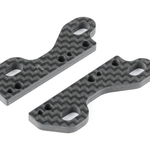 X4'26 CARBON UPPER CLAMP -1MM (2) XRAY 301557