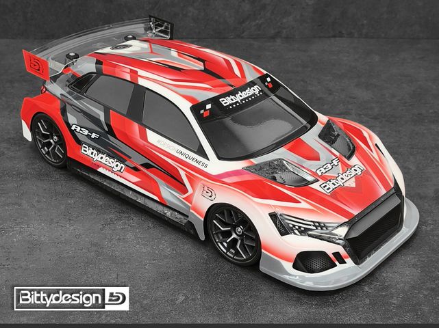 Bittydesign A3-F 1/10 FWD Karosserie 190mm Light W