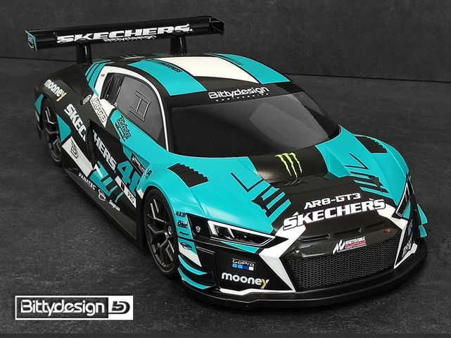 Bittydesign AR8-GT3 1/10 GT Karosserie 190mm Light