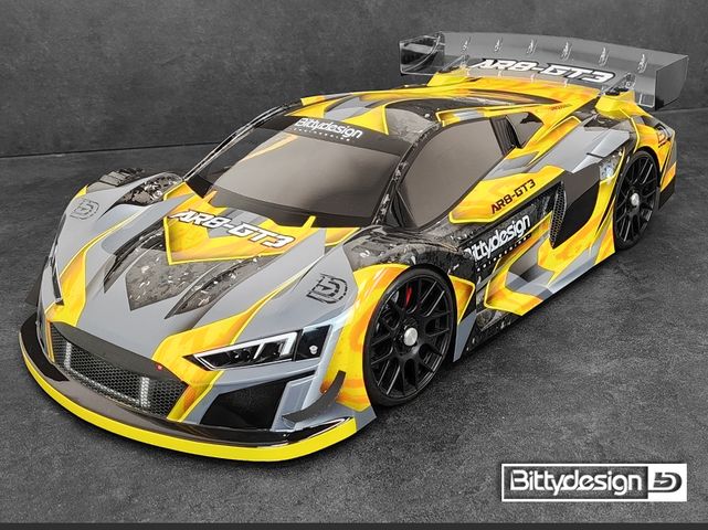 Bittydesign AR8-GT3 SWB 1/8 GT 325mm Light Weight (1mm) – Bild 2