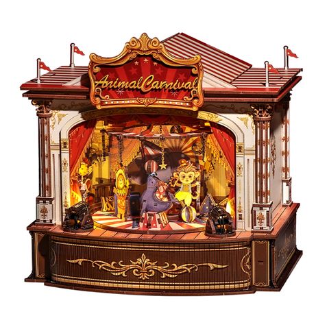 CuteBee Tierkarneval DIY Book Nook