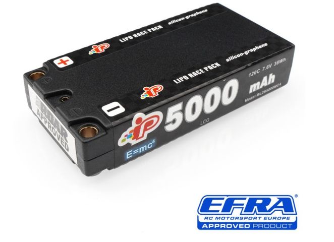 Intellect MC4 5000mAh 120C 7.6V LCG Graphene Short