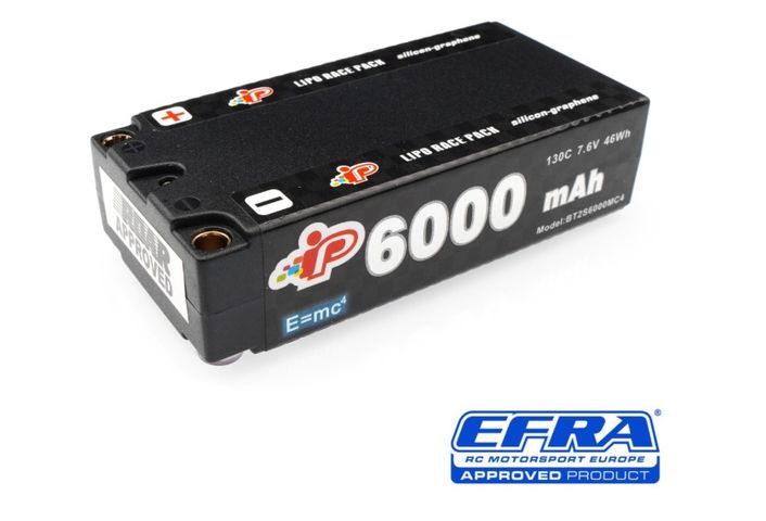 Intellect MC4 6000mAh 130C 7.6V High Power Graphen
