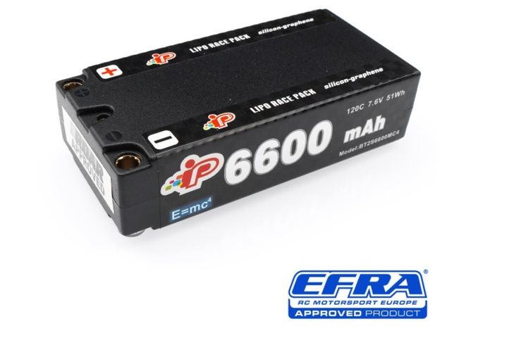 Intellect MC4 6600mAh 120C 7.6V Long Runtime Graph