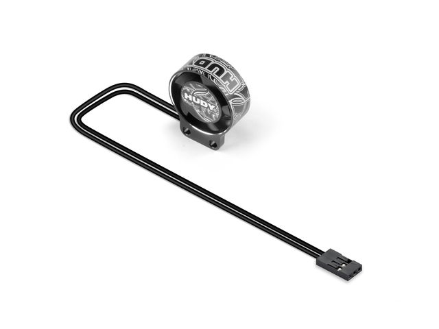 HUDY ALU Lüfter 25MM - Montage seitlich 2-LOCH