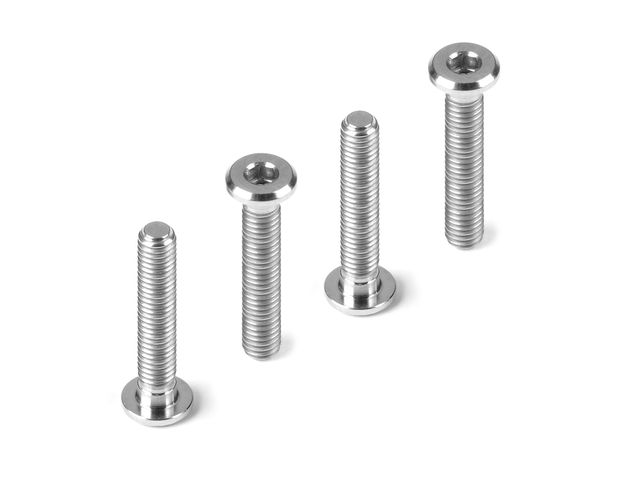 HUDY TITAN Flachkopfschraube SLH M3x16 (4)